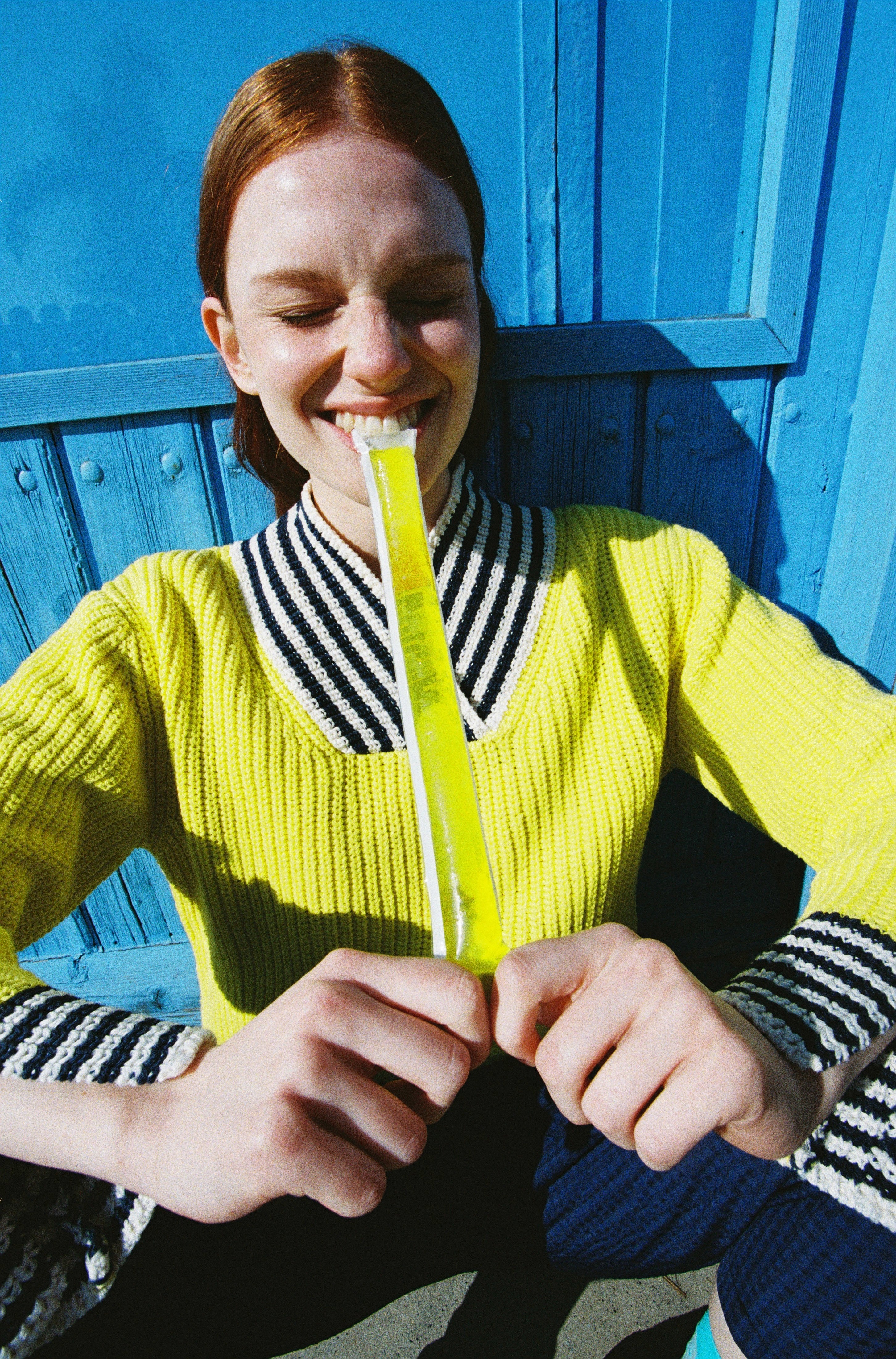 Yellow Marinero Sweater