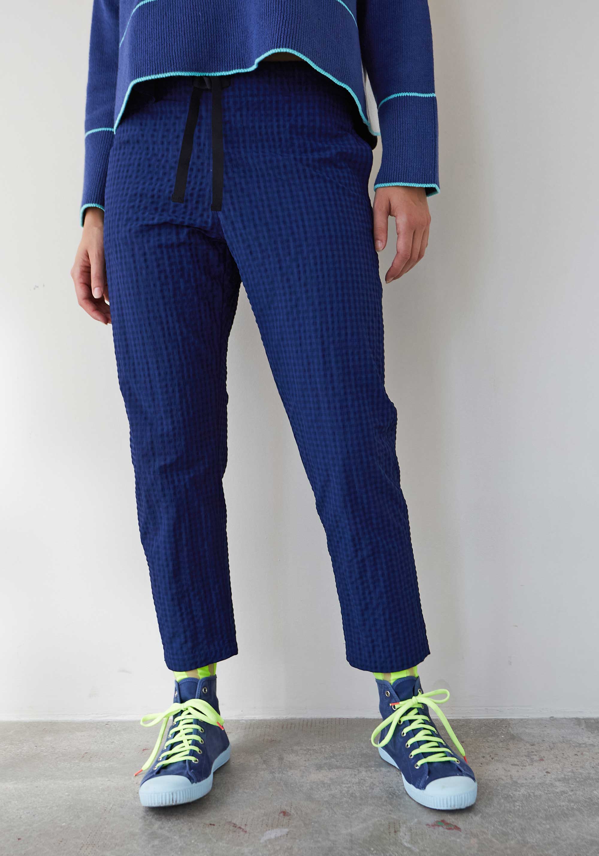 Royce Vichy Blue Trousers