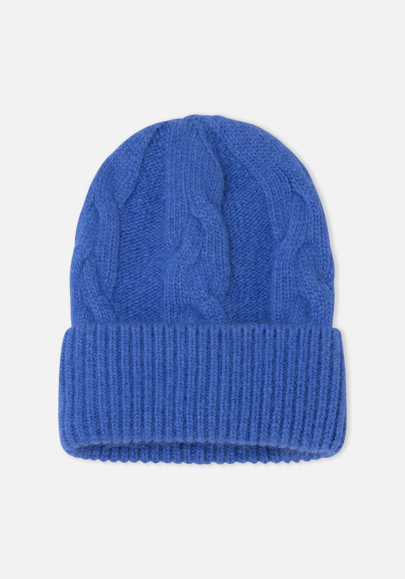 Gorro Trenzado Azul