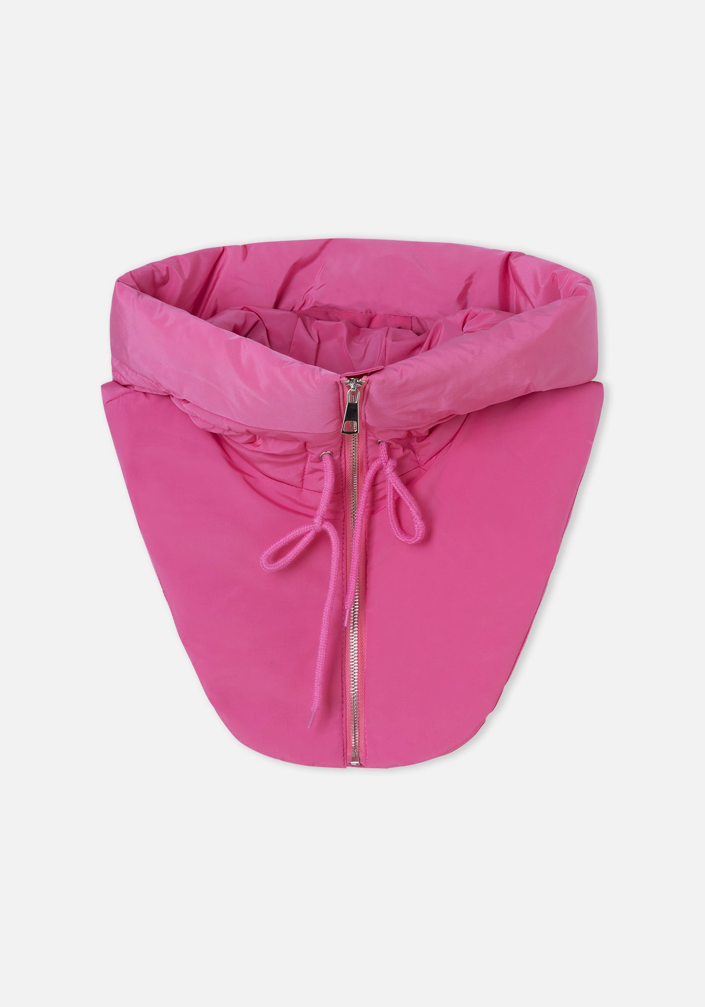 Cuello Capucha Rosa