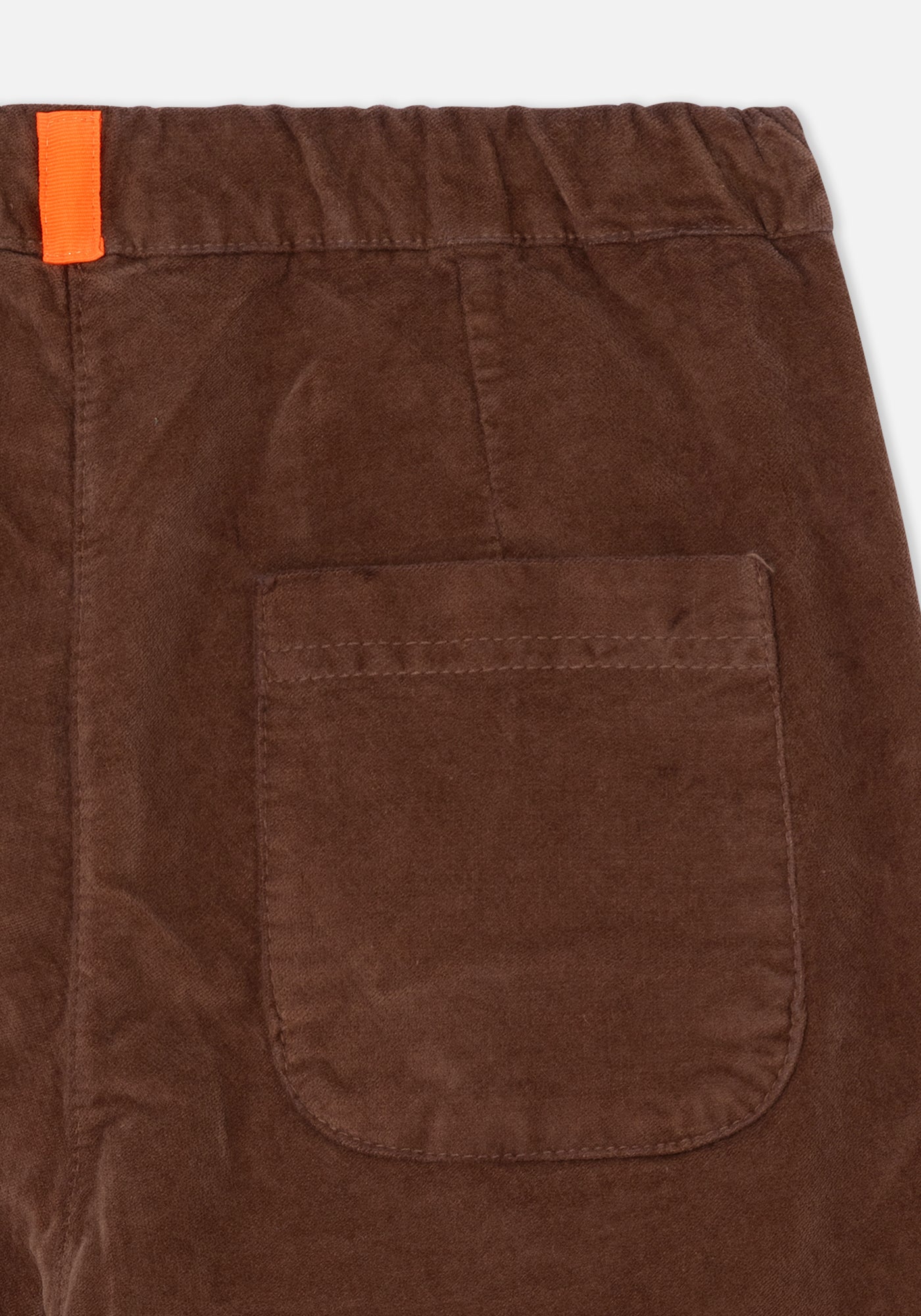 Pantalón Flow Terciopelo Chocolate