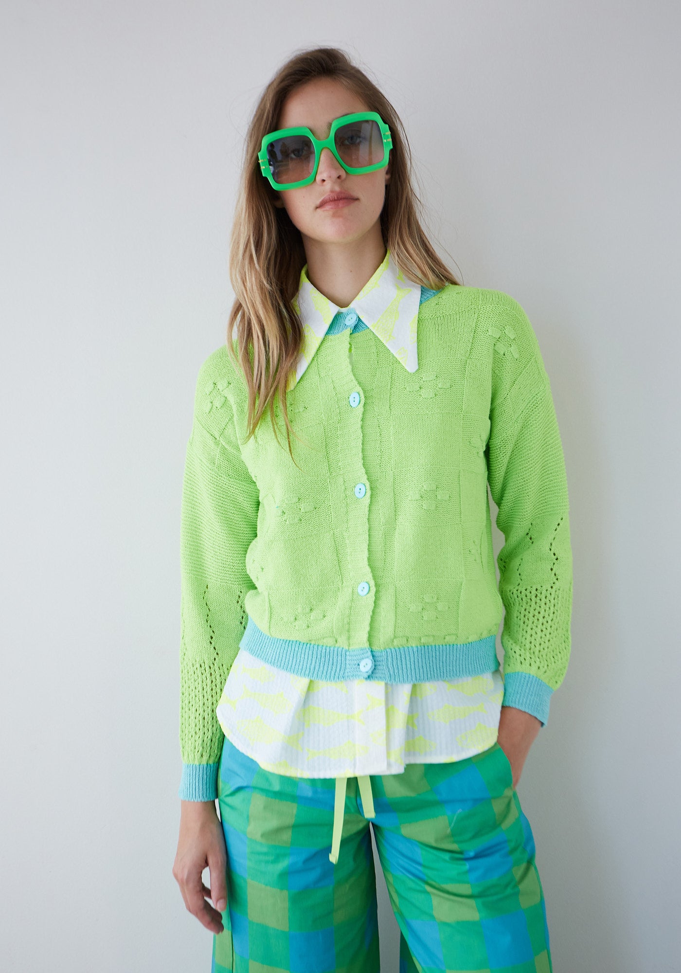 Green Vespre Cardigan