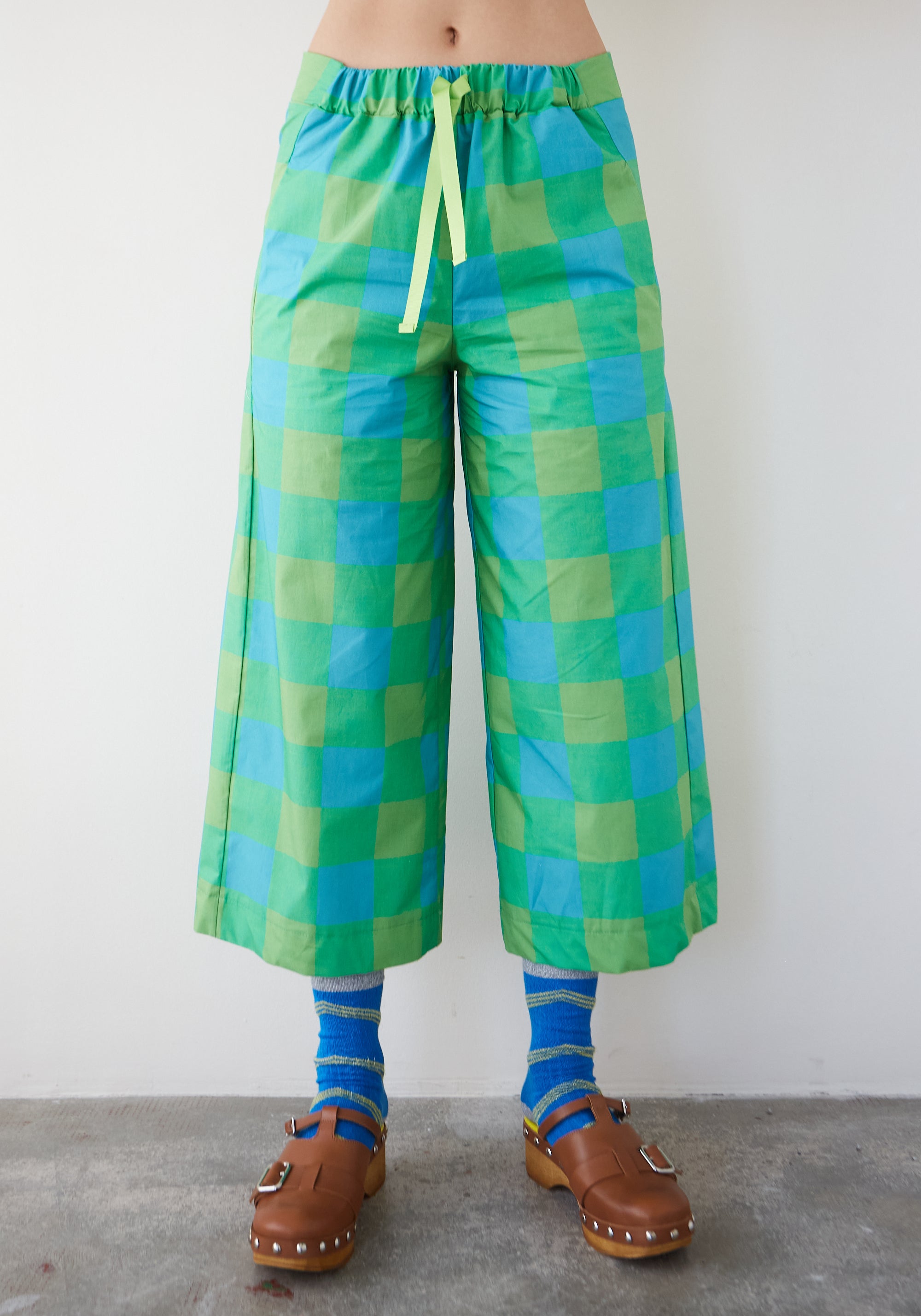 Pantalón Bombay Vichy Verde