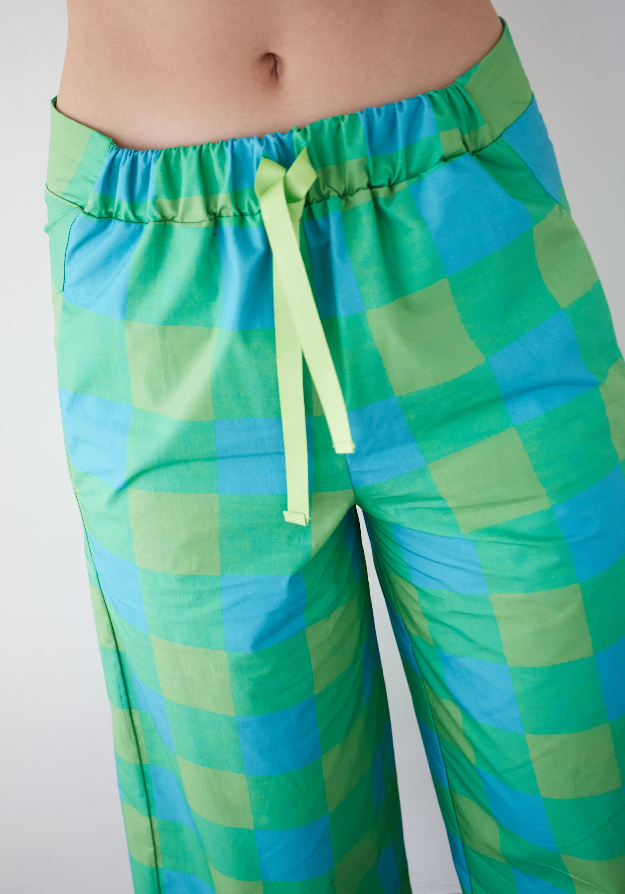 Pantalón Bombay Vichy Verde