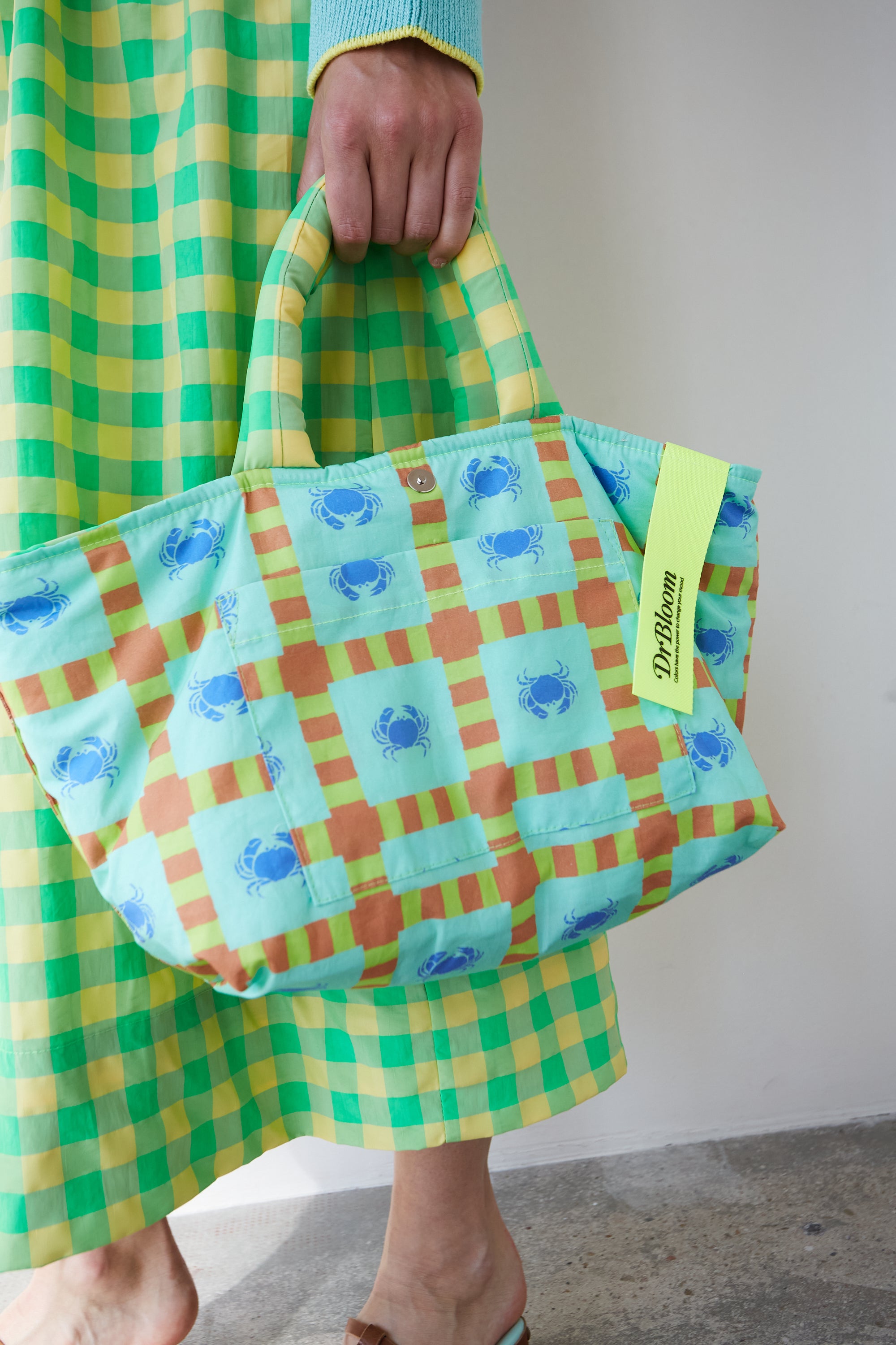 Yellow Nave Reversible Bag