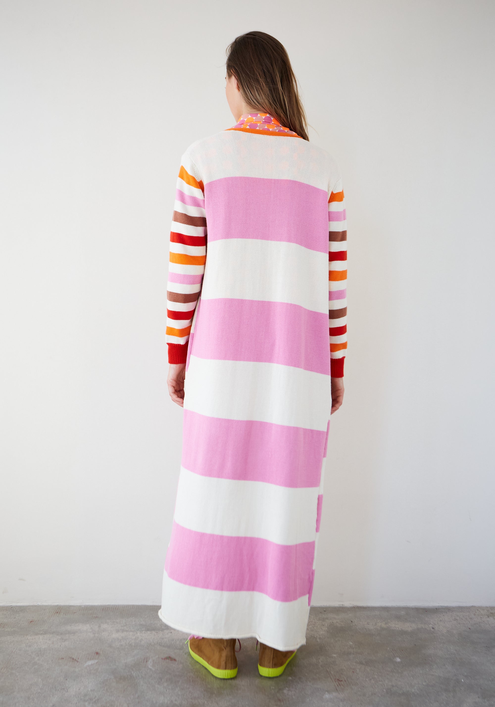 Pink Hula Hoop Cardigan