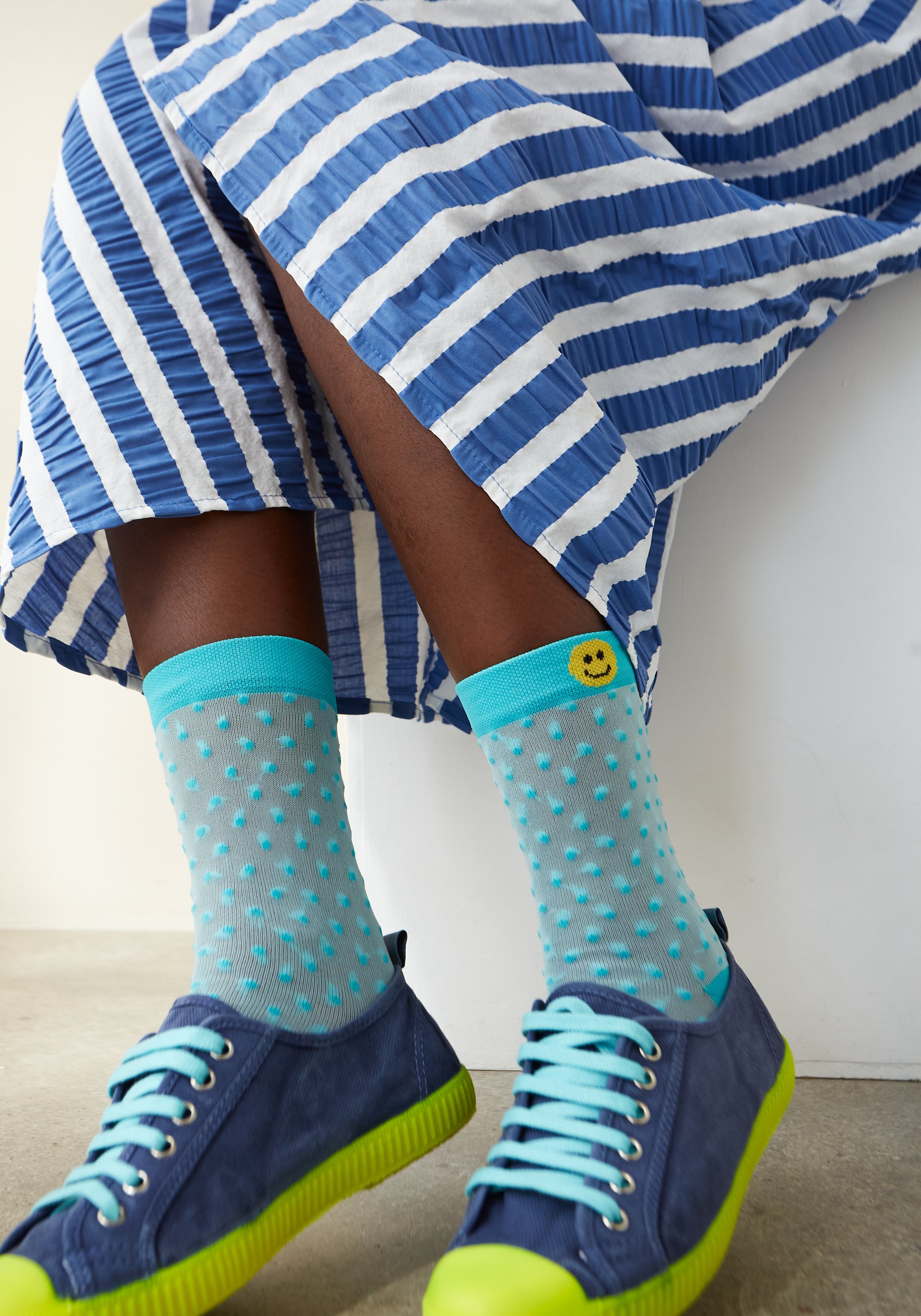 Nii Blue Socks