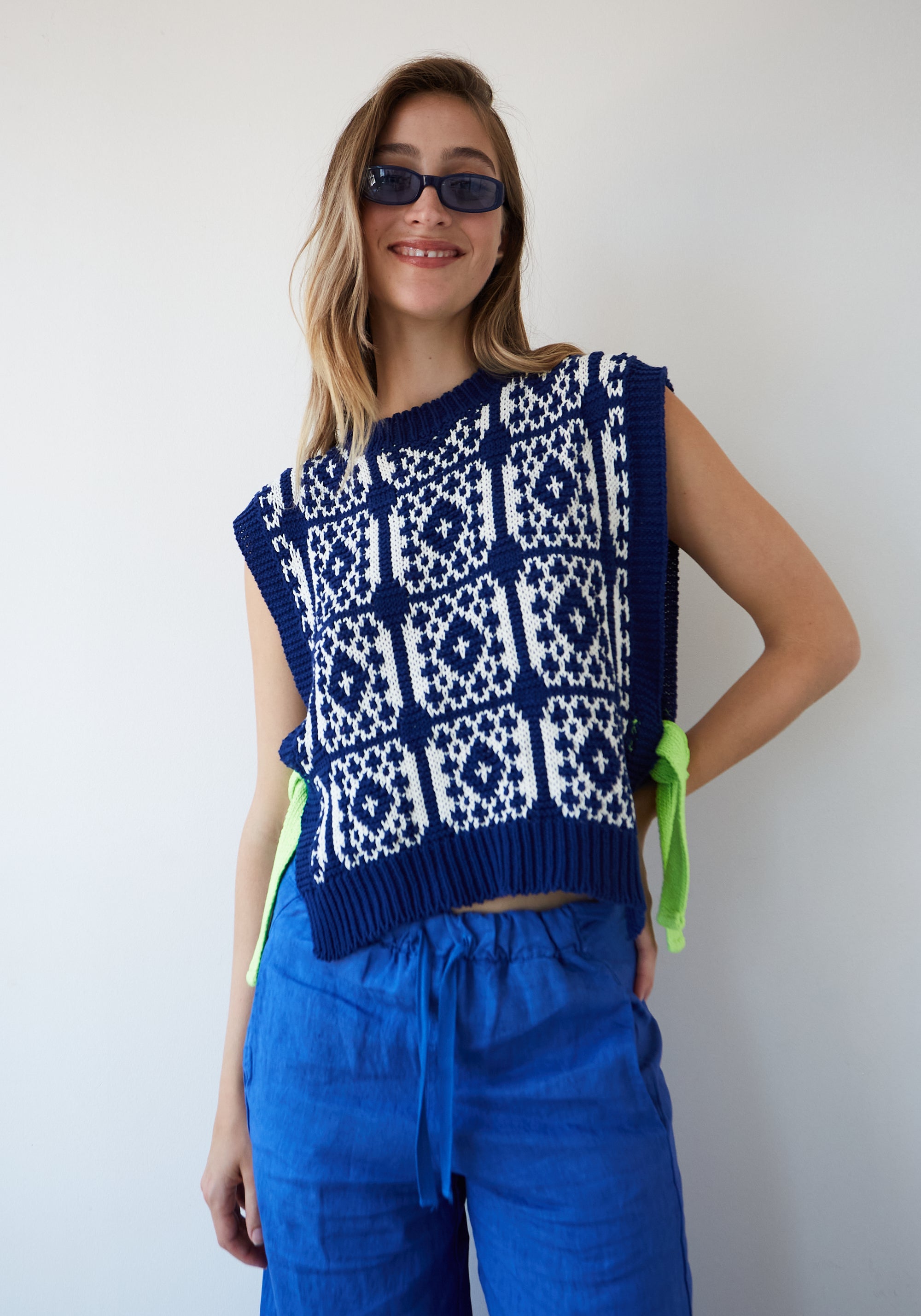 Blue Gusto Vest