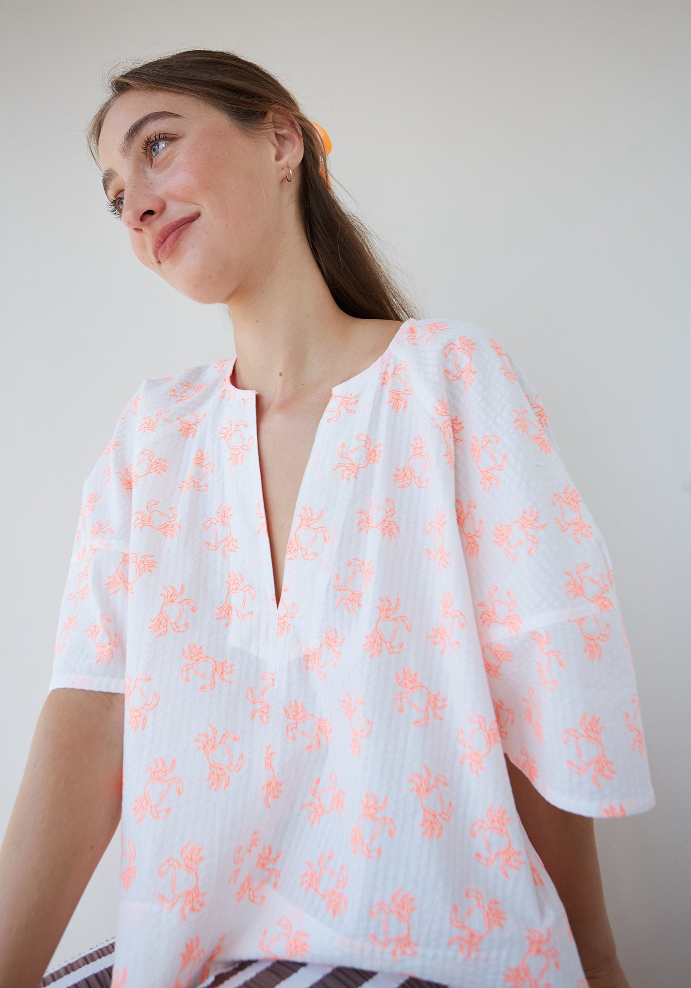 Neon Crabs Soplo Blouse