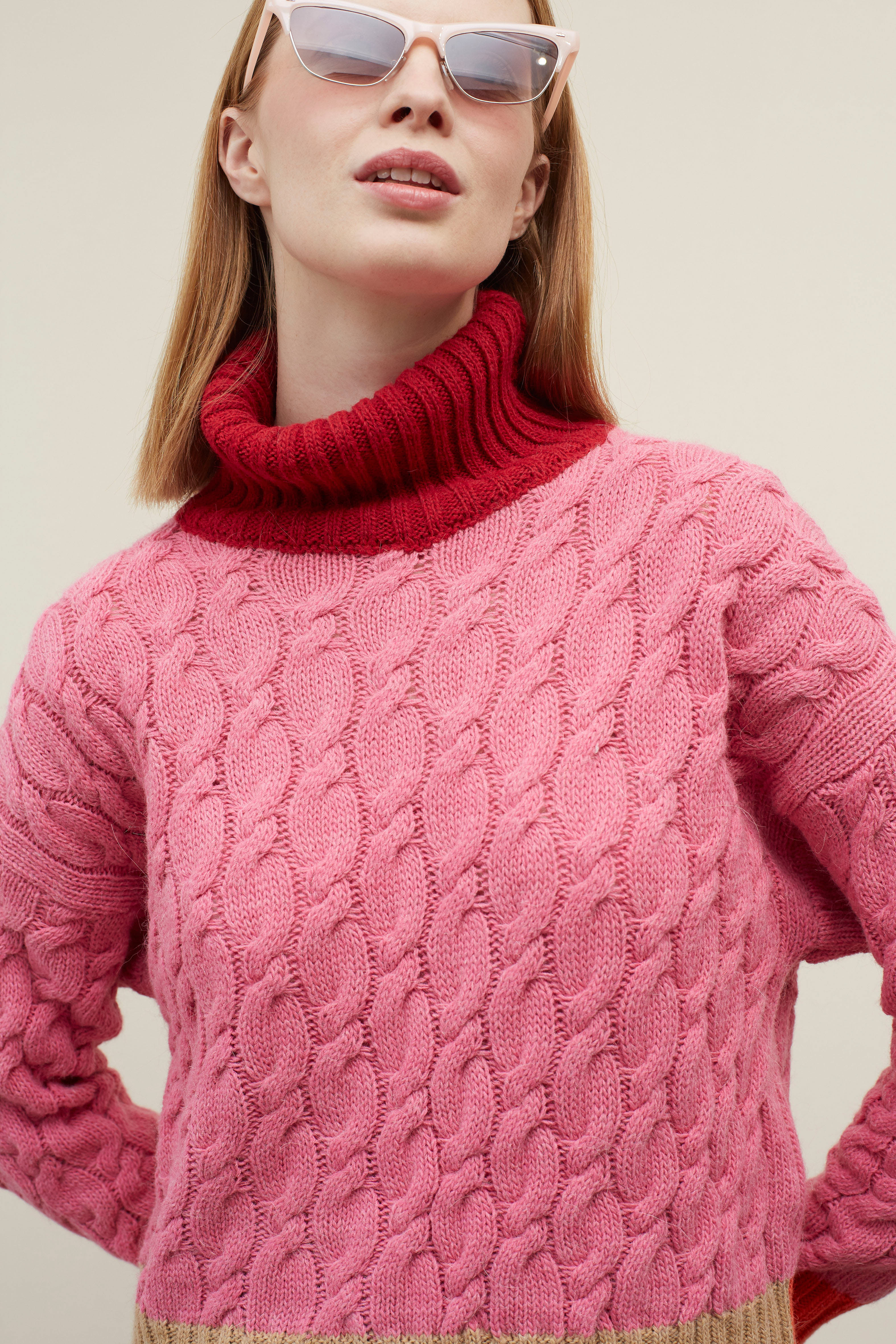 Pink Jazzy Sweater