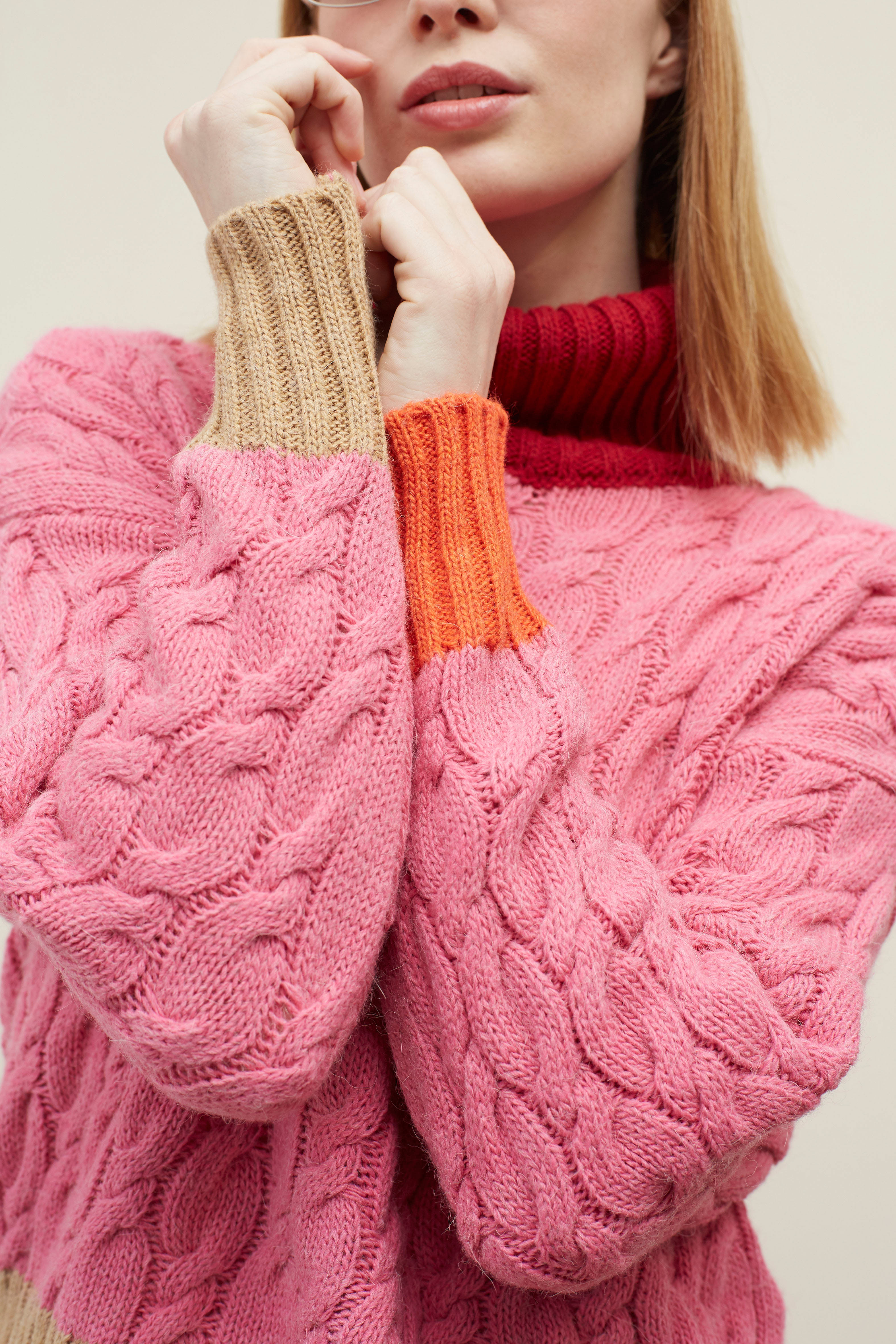 Pink Jazzy Sweater