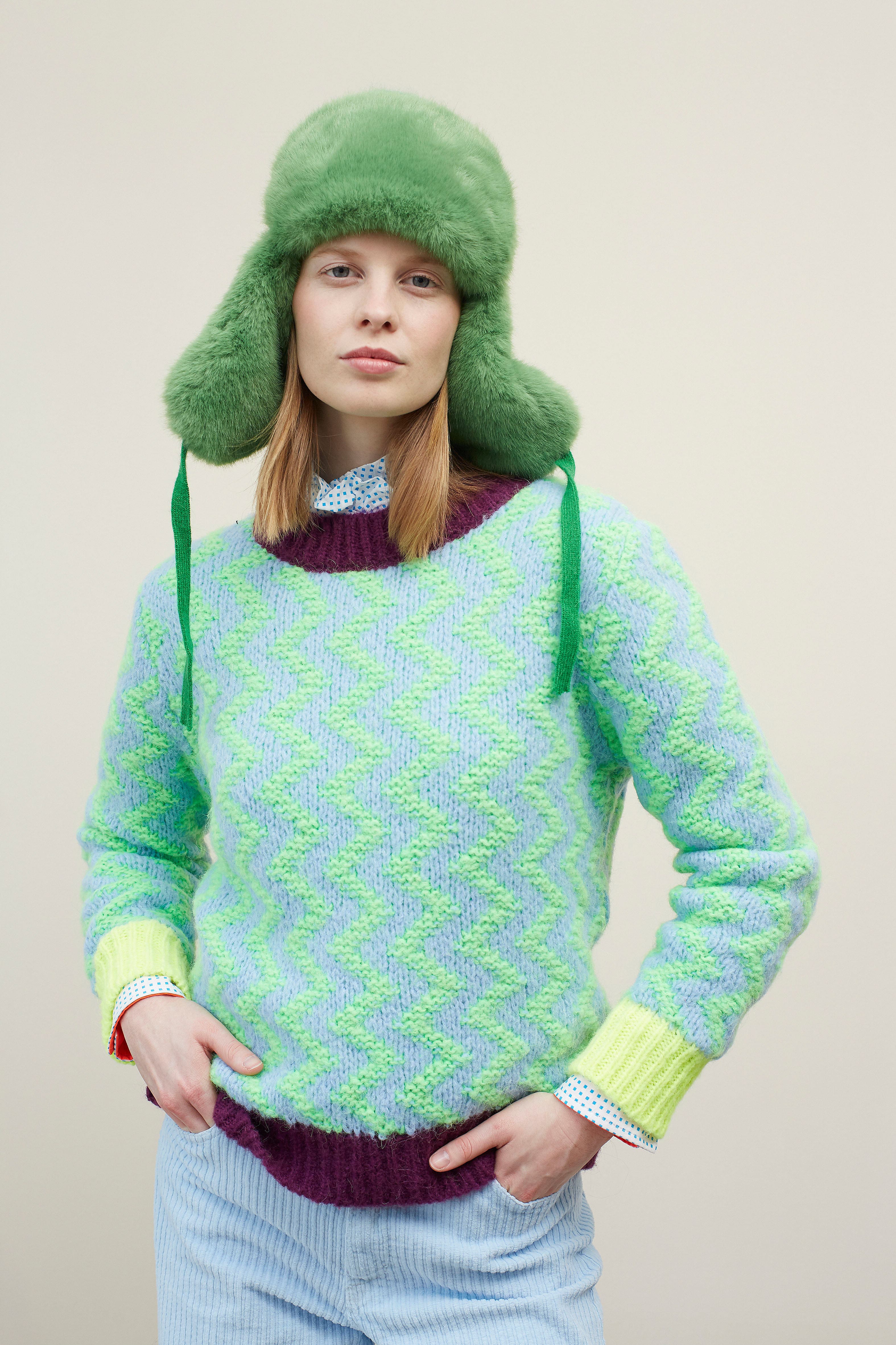 Green Coqueteo Sweater