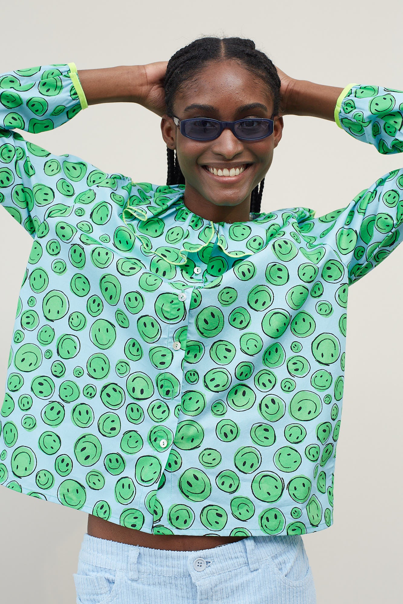 Camisa Smiley Verde