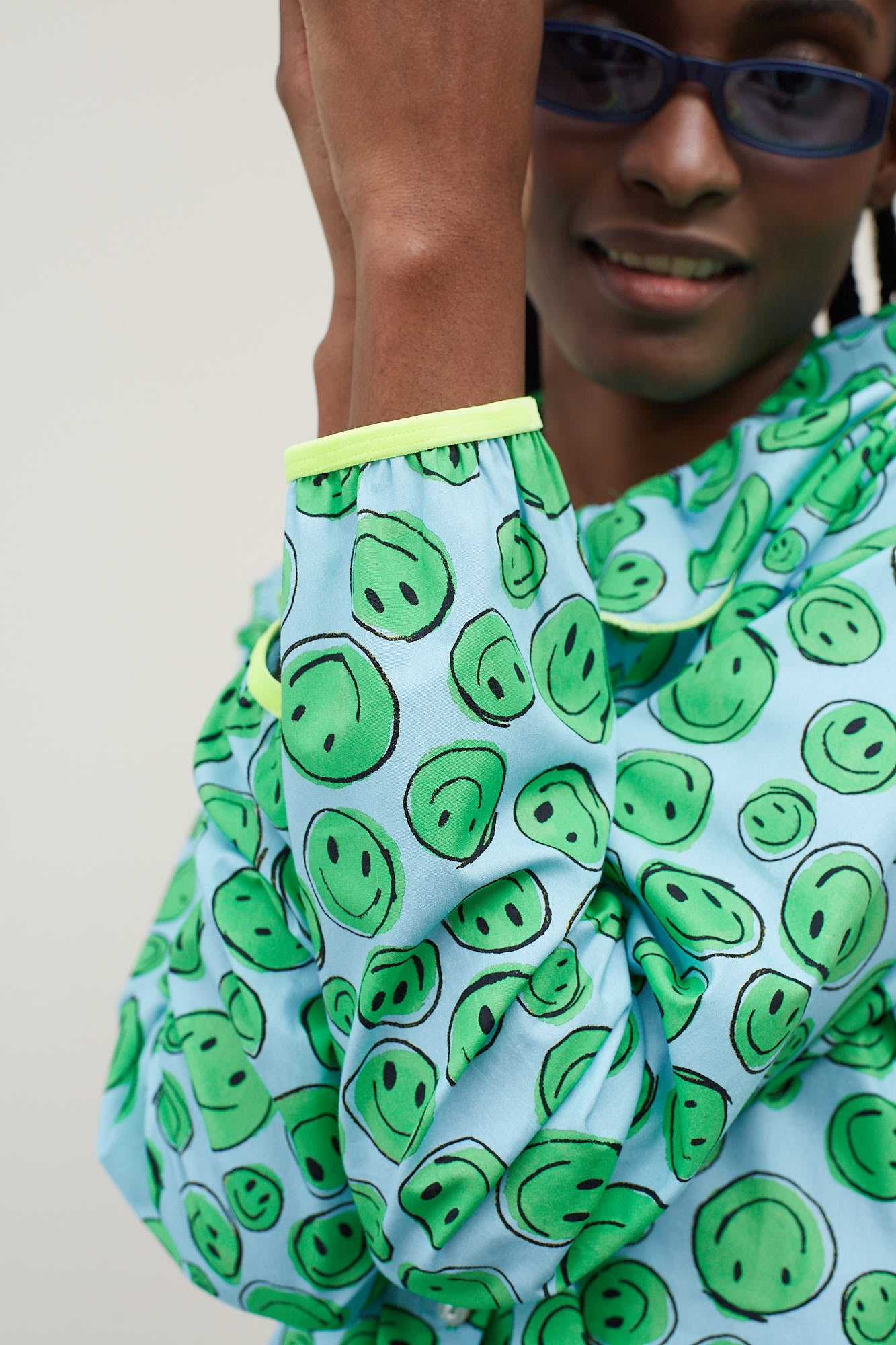 Camisa Smiley Verde