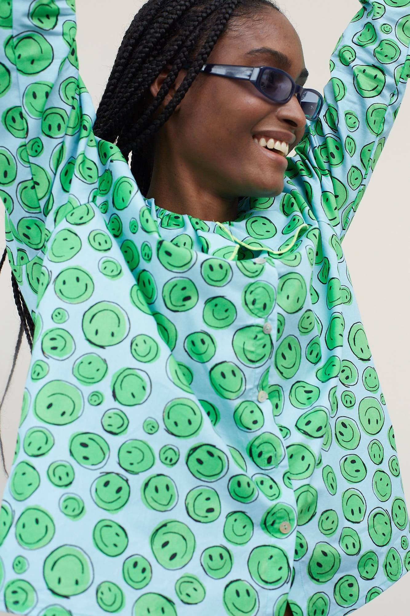 Camisa Smiley Verde