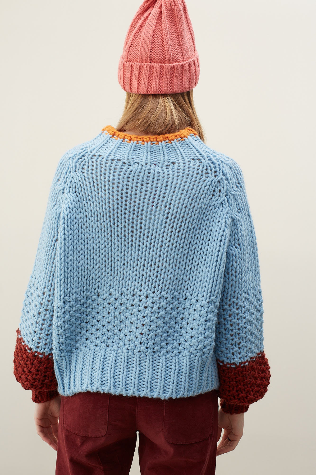 Blue Tamborito Sweater