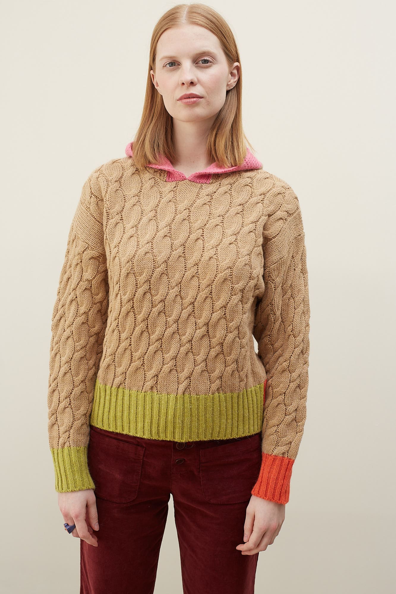 Camel Coreo Sweater