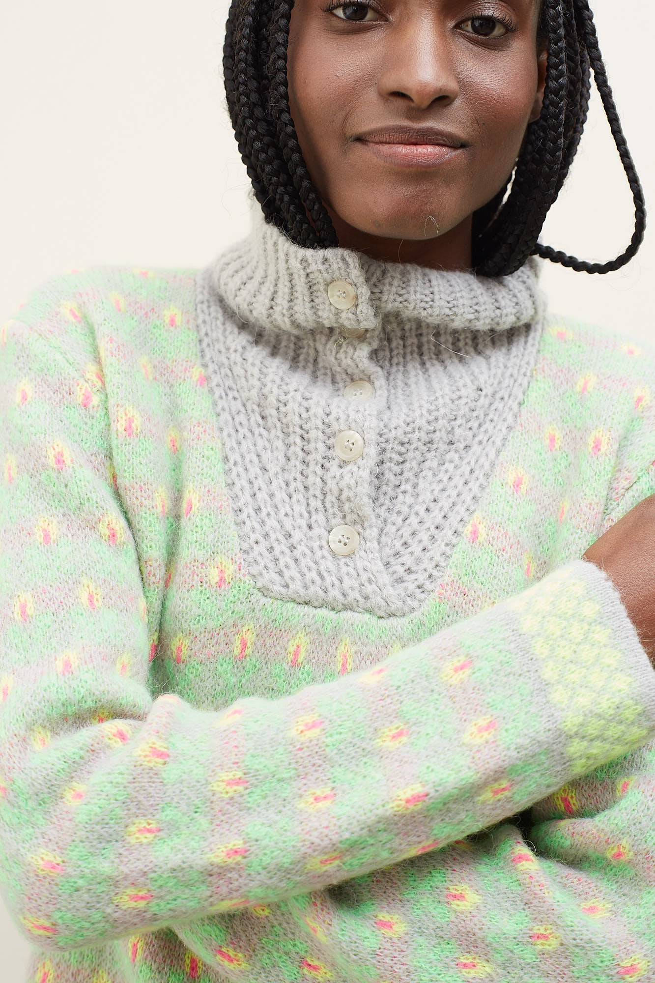 Gray Voltereta Sweater