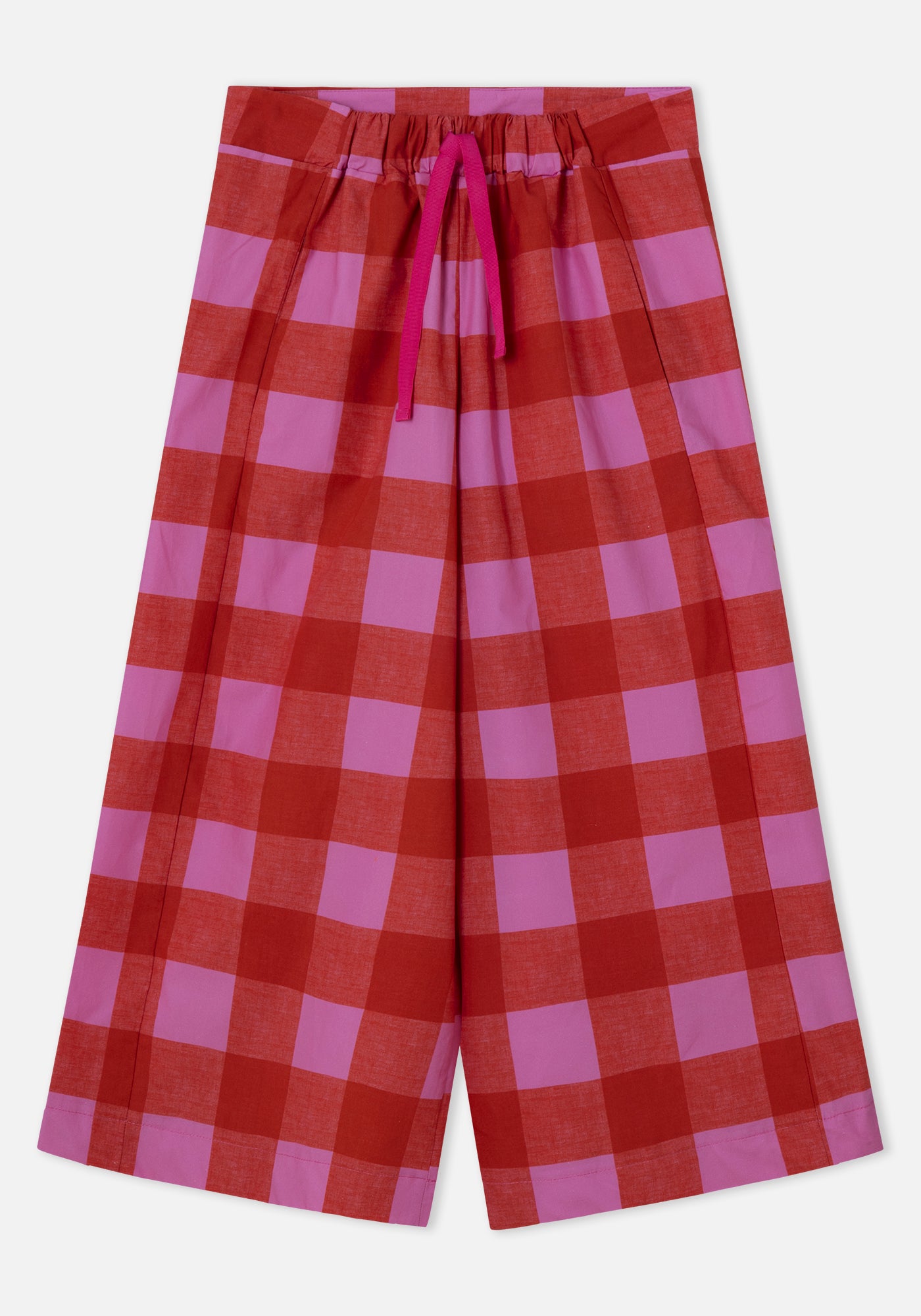 Pantalón Bombay Vichy Rojo