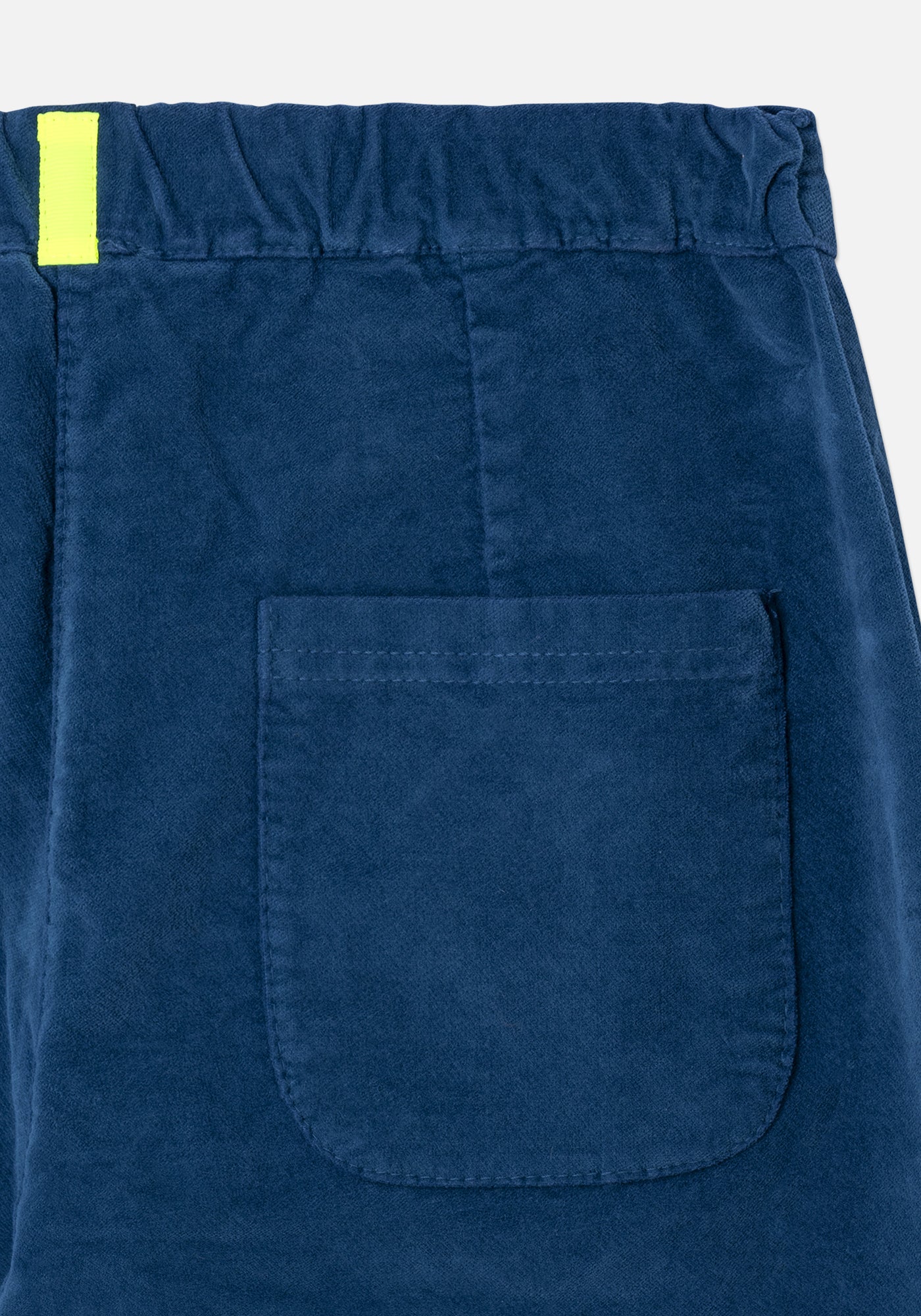 Pantalón Flow Terciopelo Azul Marino