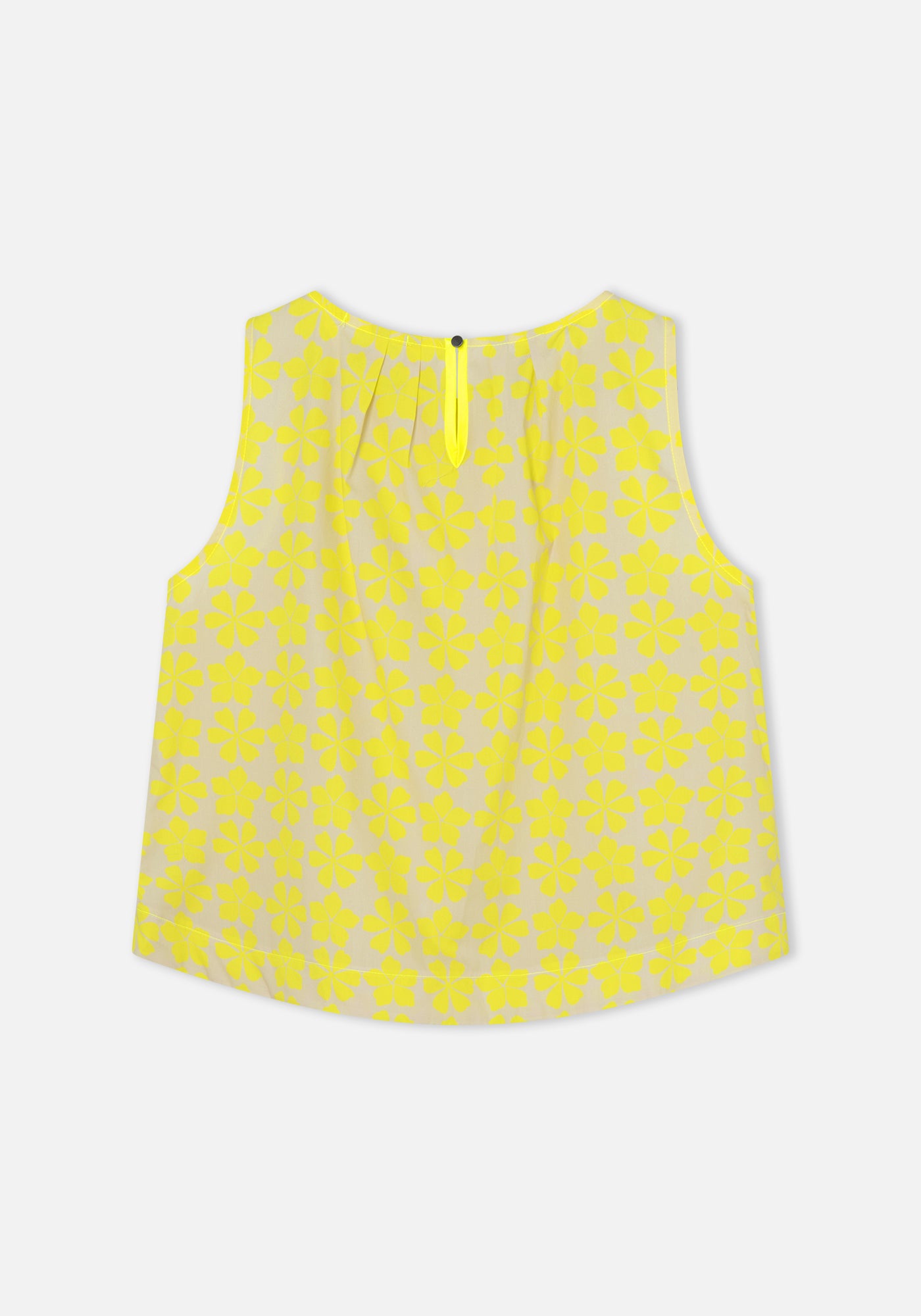 Top Fresco Fleur Jaune