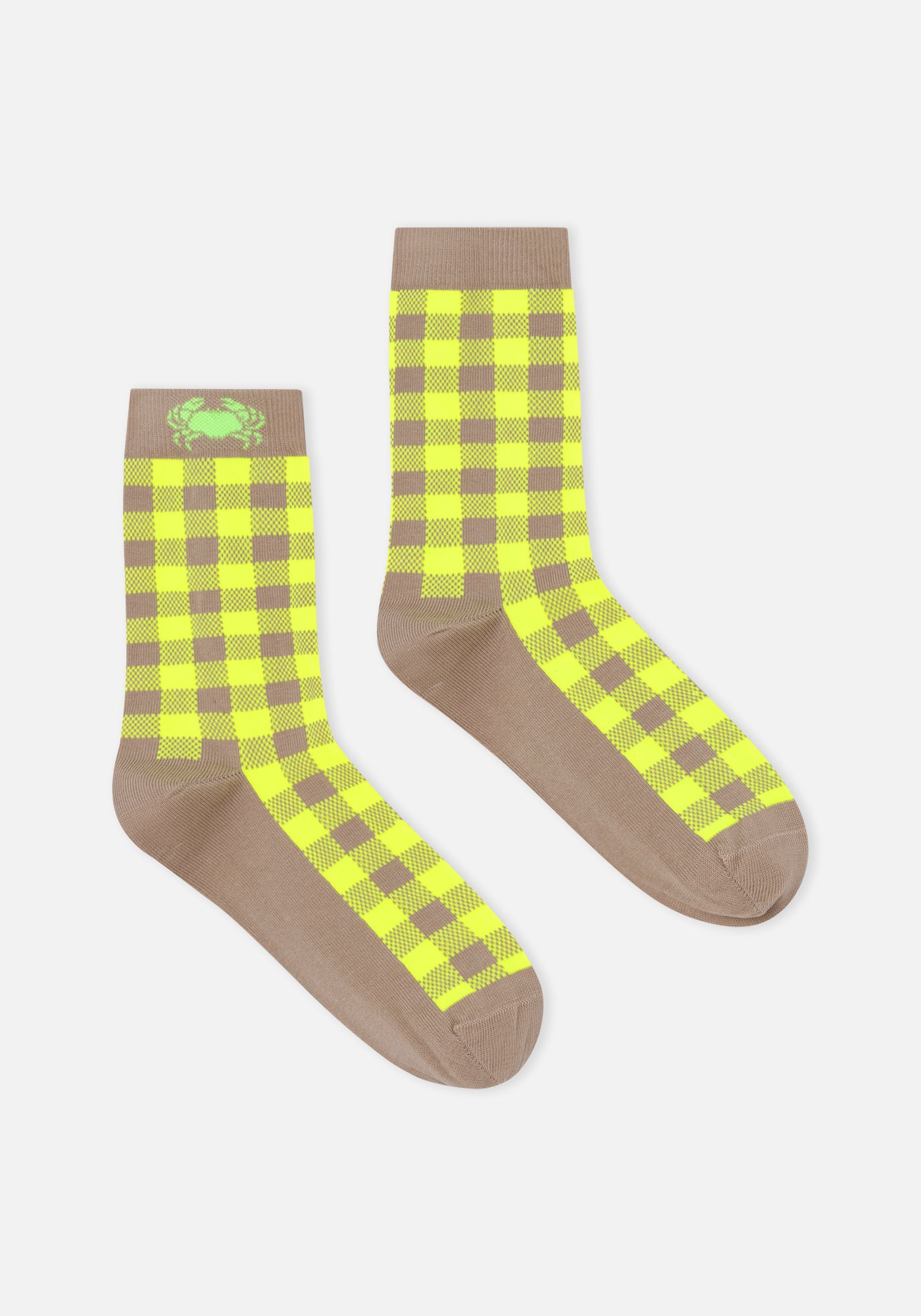 Yellow Picnic Socks