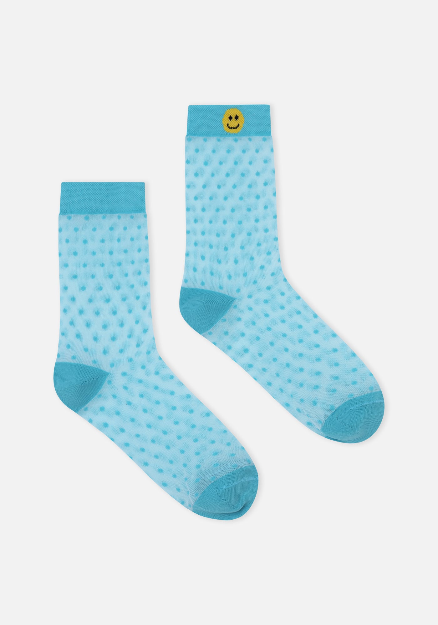 Socken Null Blau