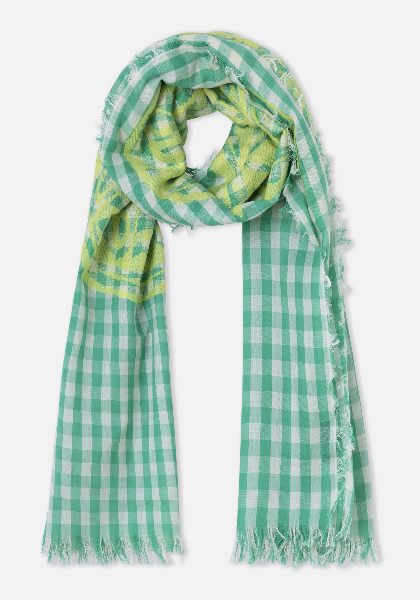 Foulard Butterfly Verde