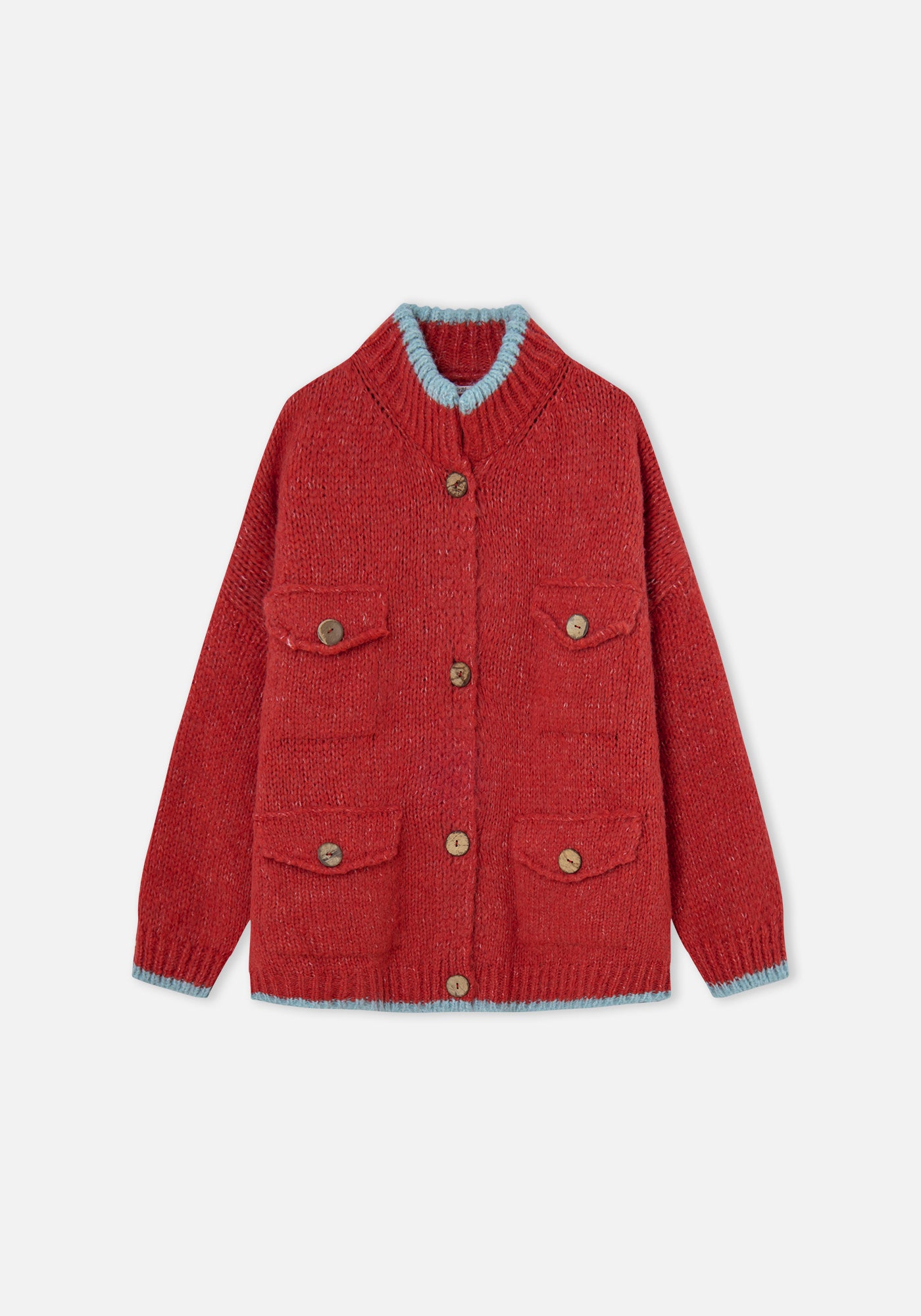 Boom-Boom Red Cardigan