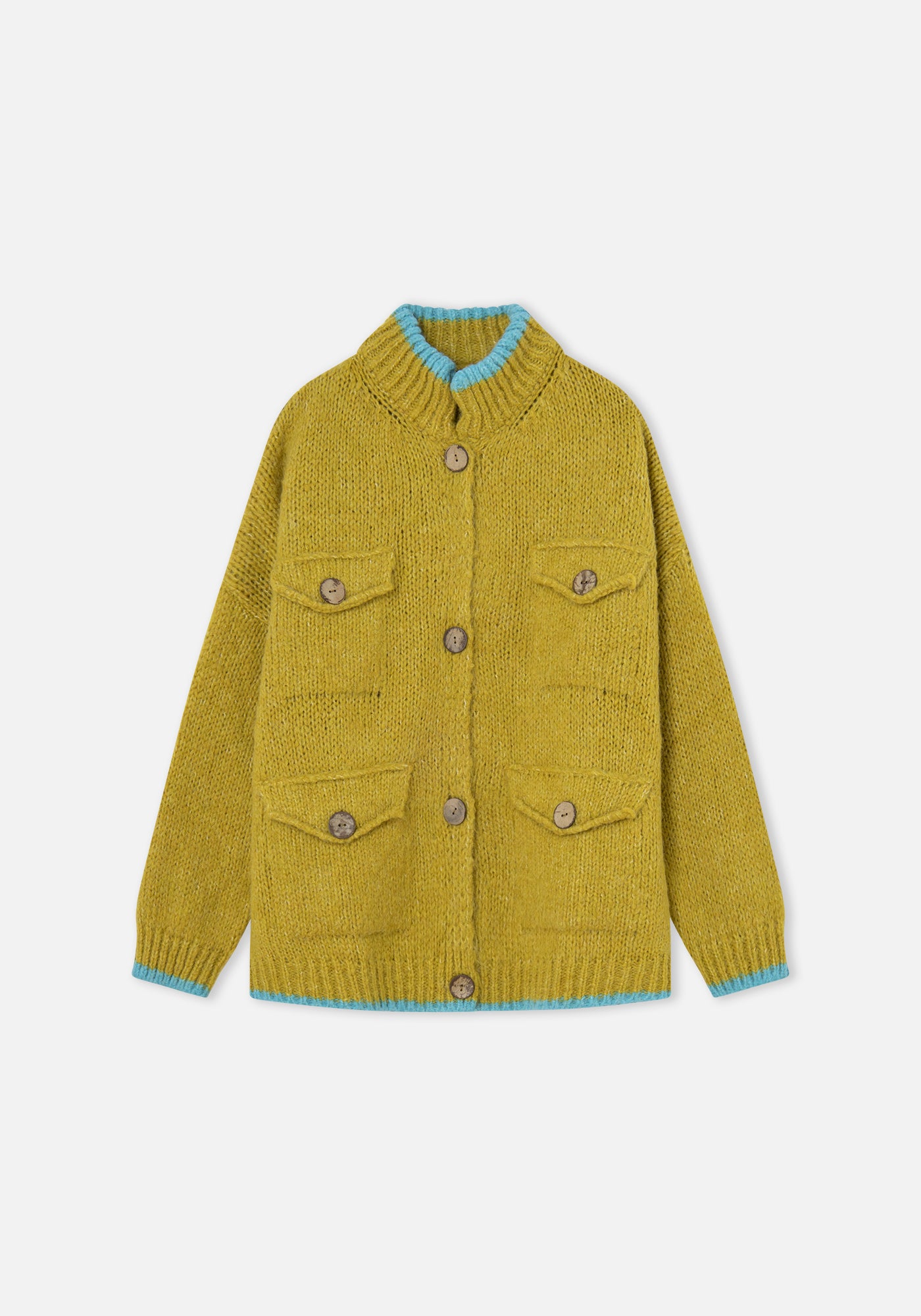 Boom-Boom Pistachio Cardigan