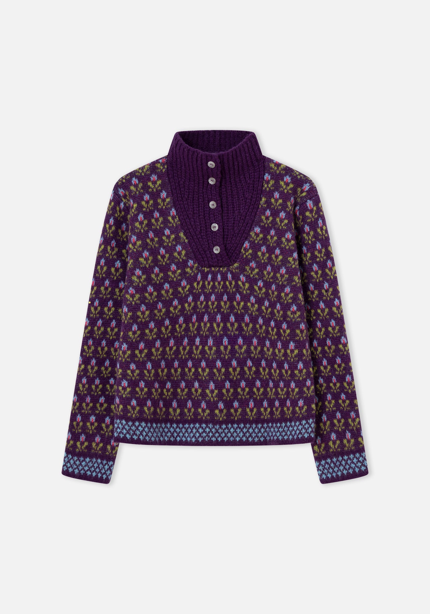 Wine Voltereta Sweater