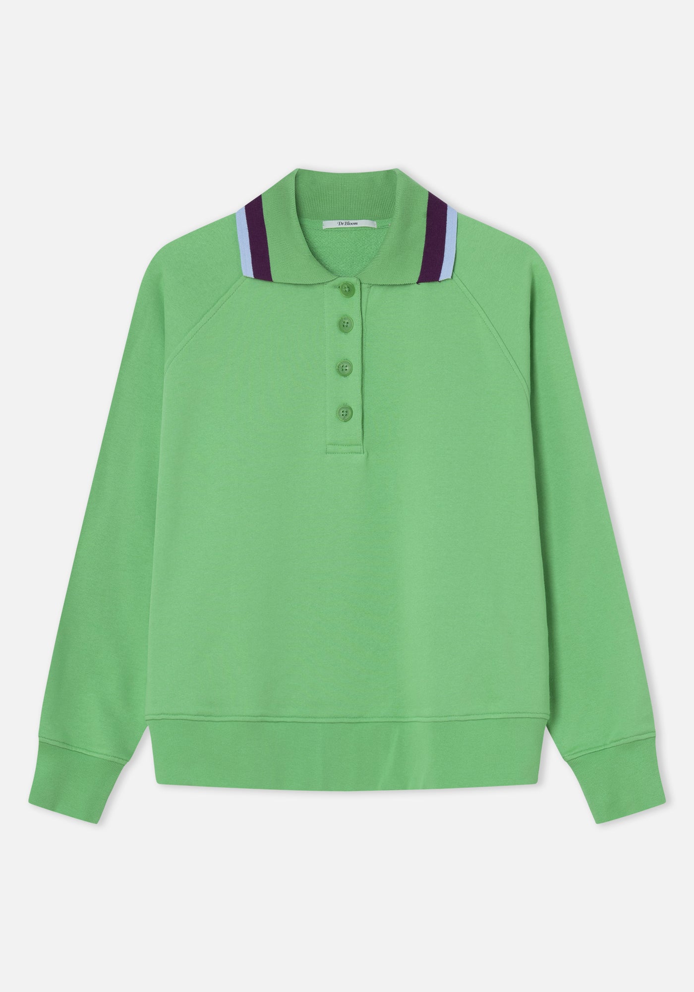 Green Polo Sweatshirt 