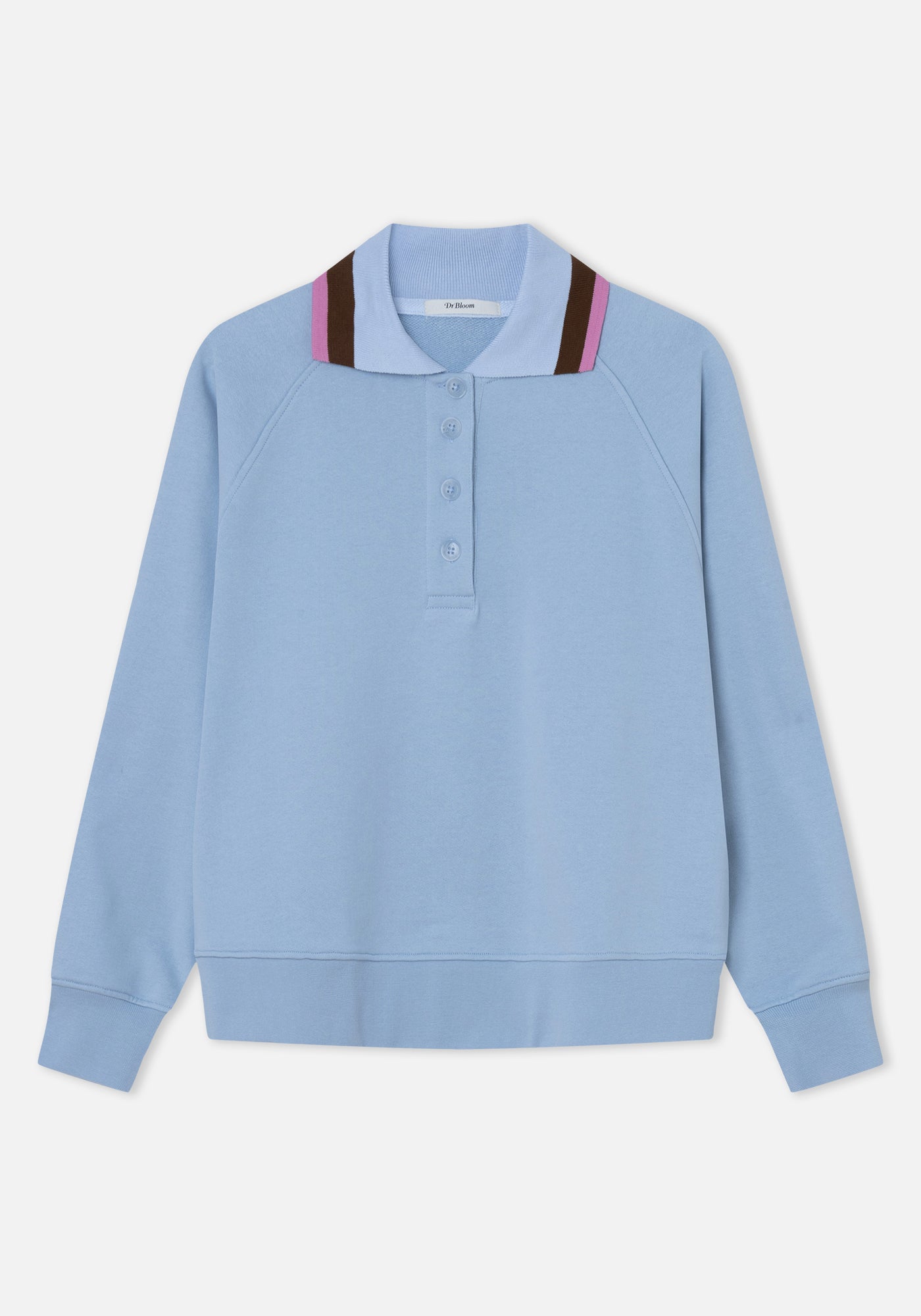 Sky Blue Polo Sweatshirt