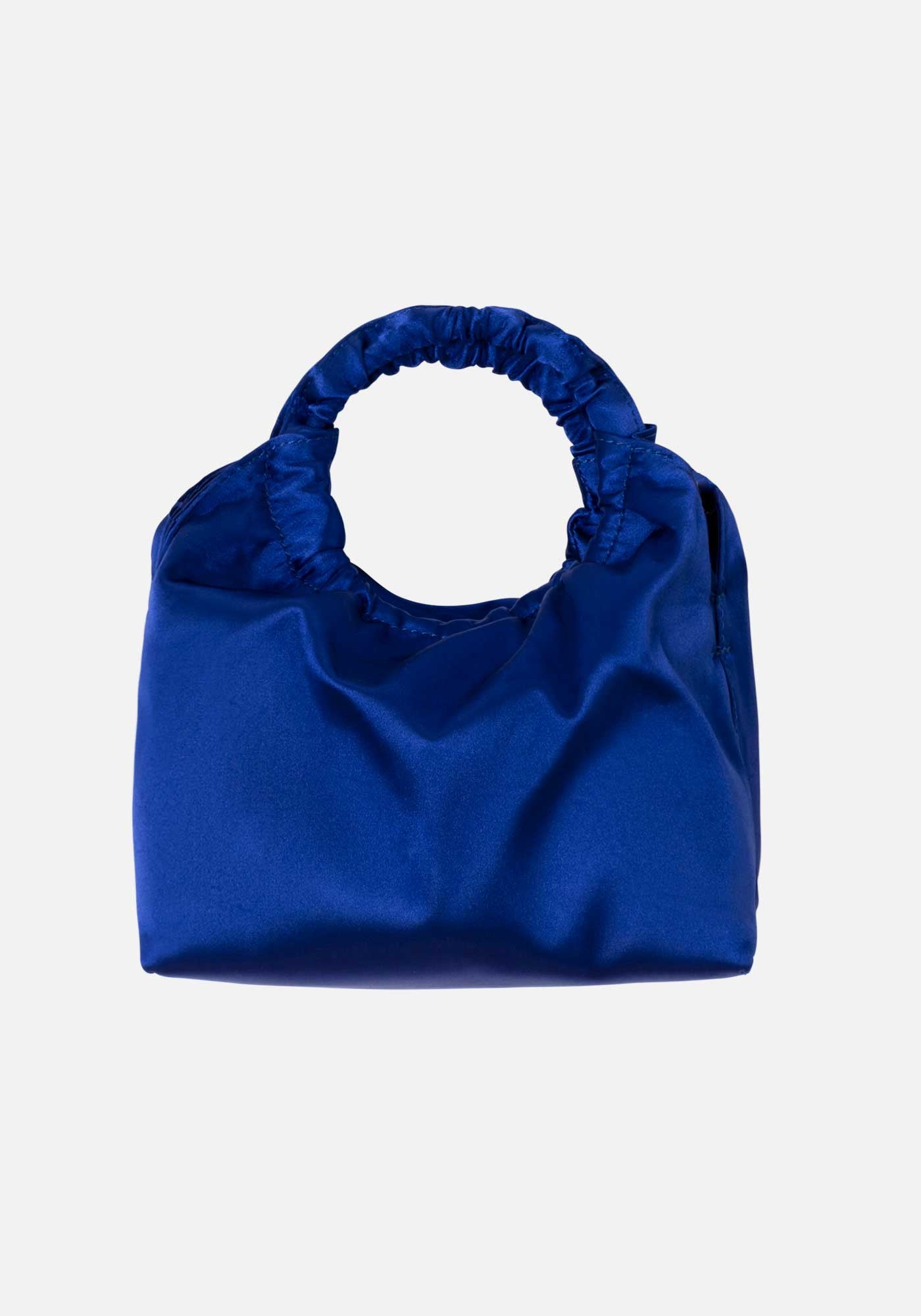 Bolso Satén Azul