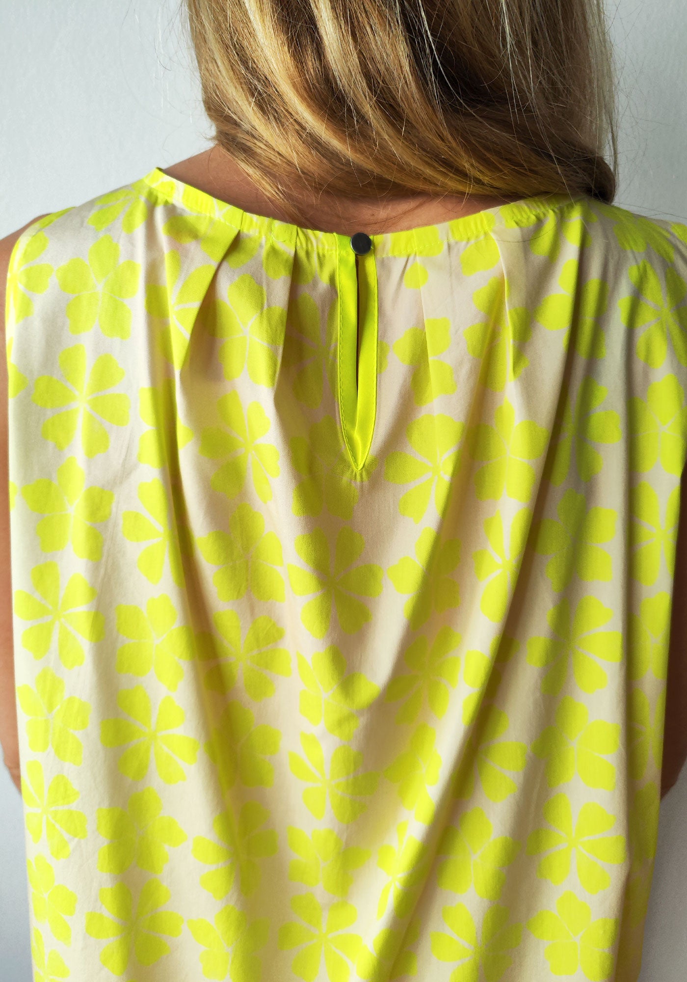 Top Fresco Fleur Jaune